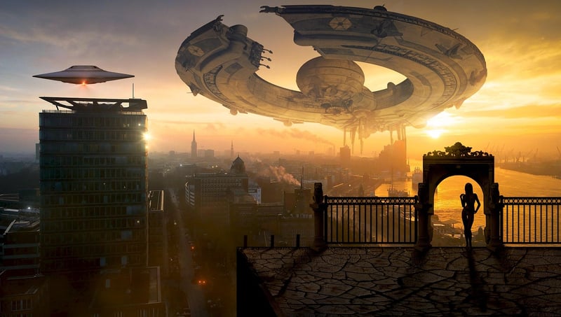 Futuristic Alien Landscape